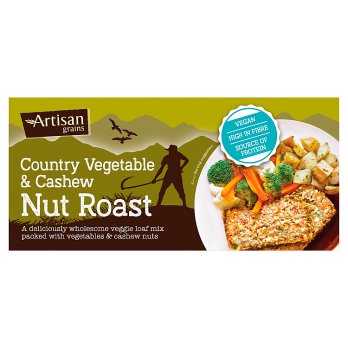 Artisan Grains Vegan Country Vegetable & Cashew Nut Roast 200g