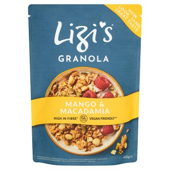 Lizi's Granola Mango & Macadamia 400g