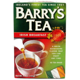 Barry's Irish Breakfast Tea Bags 40 ct 125g