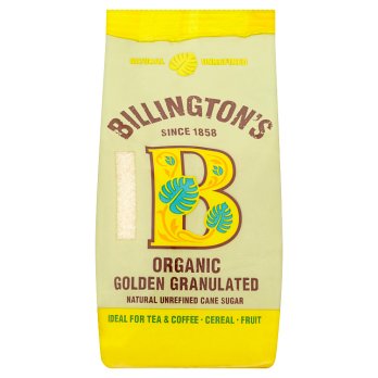 Billington's Organic Gold Gran Nat'l Unref'nd Cane Sugar 500g