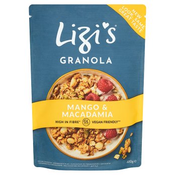 Lizi's Granola Mango & Macadamia 400g