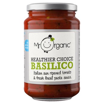 Mr Organic Healthier Choice Basilico 350g